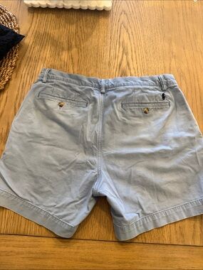 Polo by Ralph Lauren Light Blue Cotton Chino Shorts